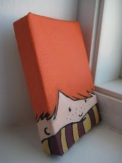Painted Ron Magnet