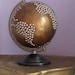 Vintage Nailhead Golden Globe