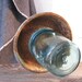 ball jar chick feeder - funky farmhouse circa 2012 style planter decor or display