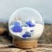 Sea Glass & White Sand Beach Globe