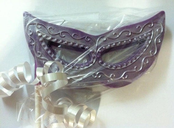 Mardi Gras Chocolate Lollipop Favors