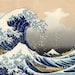 Swimsuit One Piece Great Wave off Kanagawa