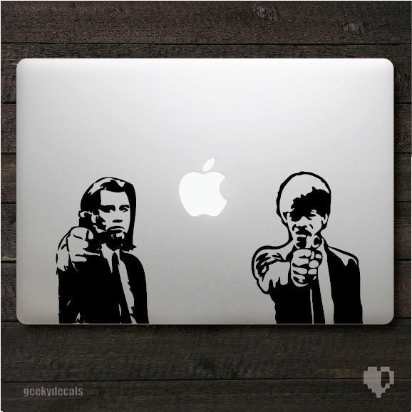 Pulp Fiction Macbook Decal