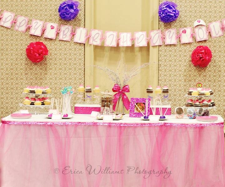 Tutu Table Skirt You choose Color