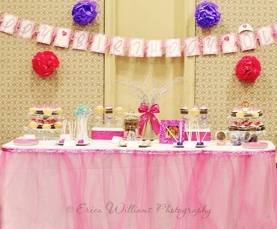 Tutu Table Skirt