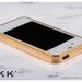 The Trim in Gold: a precision iPhone case finished in pure Gold. Radiates luxury.
