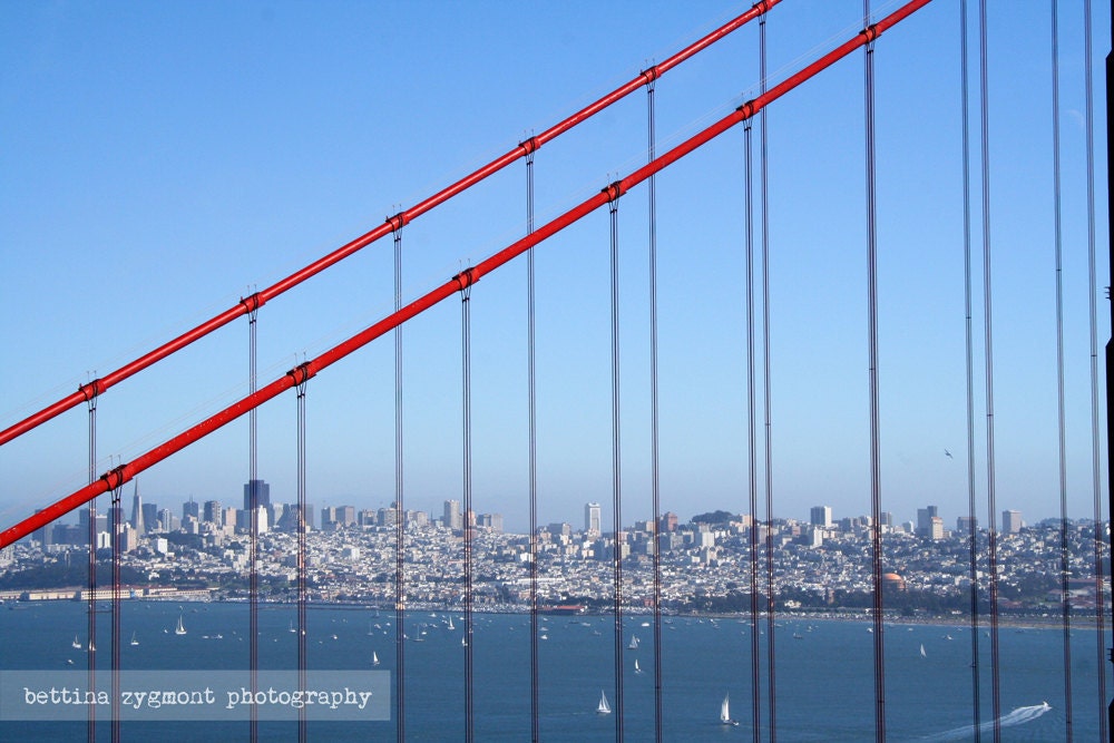 The City, the Bridge - Fine Art Photograph, 8x12 (A4)