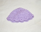 Purple Baby Girl Hat, Crochet Infant Summer Beanie, Crochet Baby Hat, Baby Girl Beanie, Purple Baby Hat, Baby Clothes