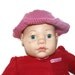 Baby Girl Hat, Crochet Baby Hats, Infant Bonnet , Baby Bucket Hat, Crochet Hat Girls, Toddler Hat, Flower Hat, Infant Hat, Pink Baby Cloche
