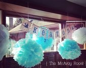 BABY NAME Burlap Bunting, Banner, Photo Prop, Wedding Decor