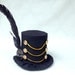 Tiny Top Hat: The Dark March - Lolita Cosplay Costume Party Fascinator Photo Photography Prop Wedding Tophat Small Mini Miniature little