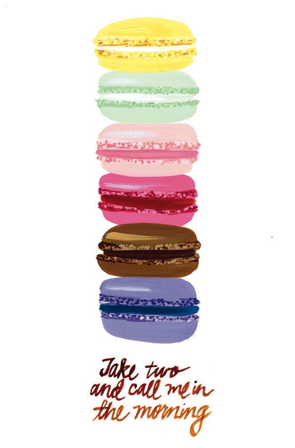 Macaron Print