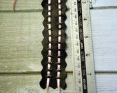 Cuff Bracelet:  inner tube and ribbon.
