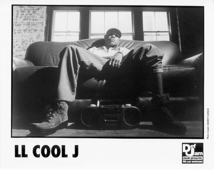 LL Cool J Publicity Photo    8 by 10 inches