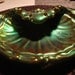 Vintage Zsolnay Eosin Shell Dish Iridescent Porcelain