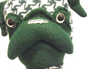 Mon Cher Pug (dark green)pug doll