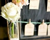 Ivory Lace:  White or ivory Aisle or Centerpiece Vases Set of 6 Pew Vases or  Fall or Spring or Barn or Church Wedding
