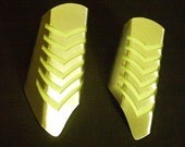 Industrial Metal Armor Wrist Guard - Glow in the Dark