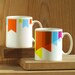 ON SALE: Pair of  cool coffee mugs with exclusive original flag design