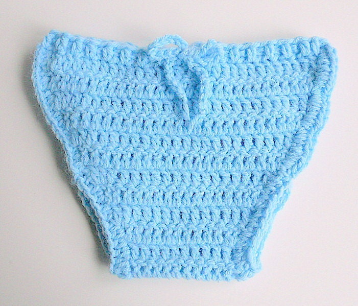 Pastel Blue Diaper Cover Baby Boy Soaker  Newborn Girl Cozy Pale Kozy Infant Children  Clothing 0 - 6 Months Photo Prop