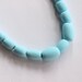 Sky Blue Pebble Necklace
