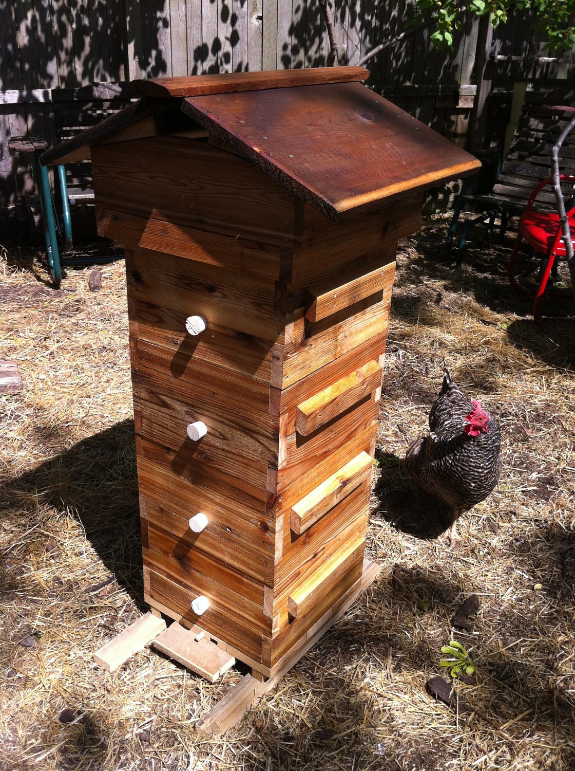 Warré Beehive made with Reclaimed Lumber