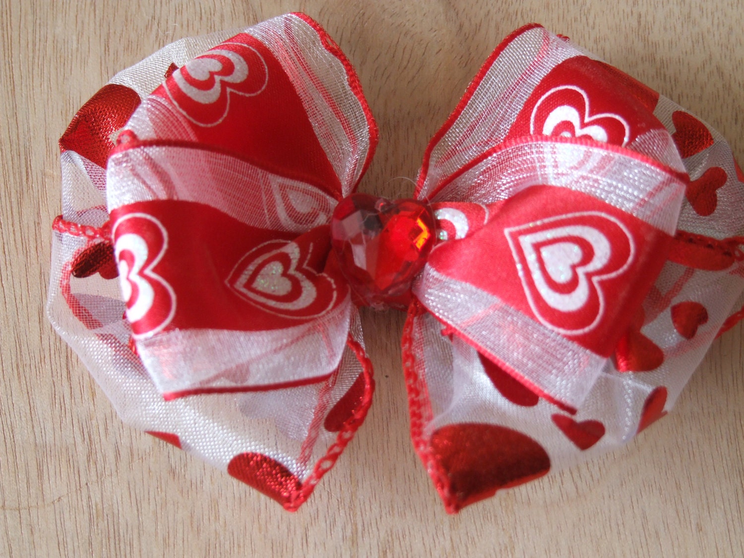 Valentine's Day Hair Bow