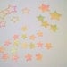 40 Glitter Tie Dye Stars