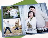 Save the Date Photo Card/Magnet "Circle Circle Dot Dot" -- SAMPLE
