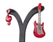 Guitar-Sol key earrings
