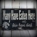 Painted and distressed wood sign - Rustic, Home Decor, Wall Art, Kitchen Art
