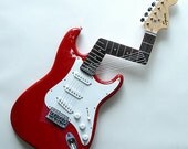 Jimi's Nightmare - Distorted electric guitar sculpture by sculptor Bruce Gray