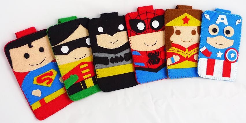 Hero collection Handmade Captain America iphone, iphone 4S felt cell phone case (FREE SHIPPING)