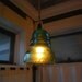 Repurposed Antique Insulator Pendant Light