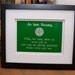 Framed quote, "Irish Blessing"