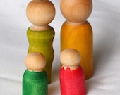 Build a family - you pick FOUR family members waldorf inspired
