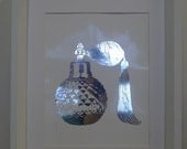 Vintage Perfume Bottle Sterling Silver