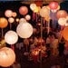 48 Paper Lanterns with ribbons - Wedding, Party, Nursery Decor