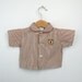 Vintage Baby Shirt  and Short Set for Boy 9 to12 Months