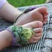 Baby Sandal, Crocheted, Barefoot, Girl- MADE TO ORDER