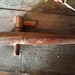 Set of 3 Vintage wooden barrel taper/spigot - stamped CZECHOSLOVAKIA