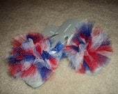 The Patriotic Picnic Collection Tulle Puff Flip Flops