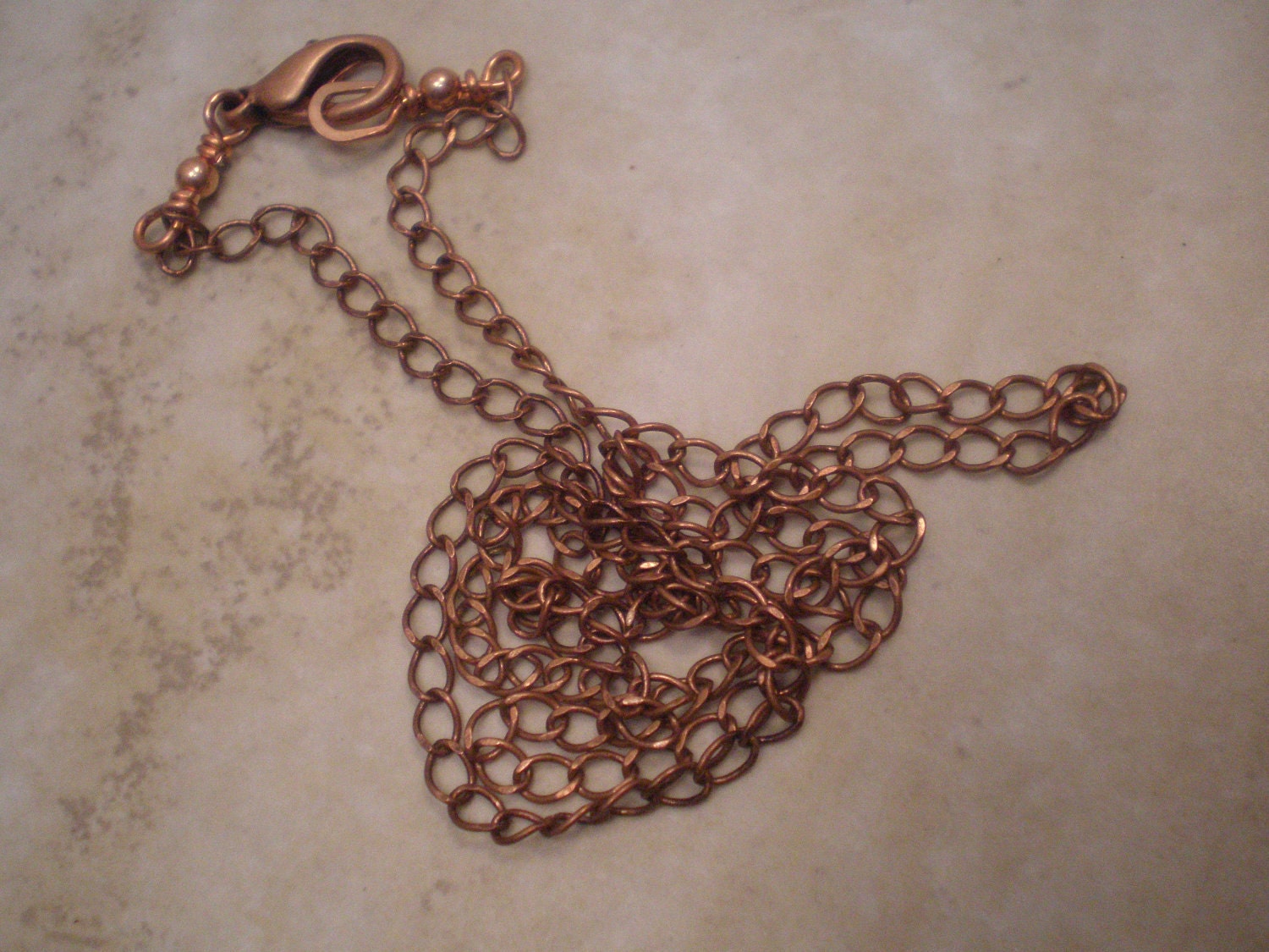 Letter T, Alphabet Letter Pendant, Copper over Sterling Silver Initial Charm Pendants, Made to Order