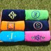 SET OF 3 Monogrammed Bridesmaid Beach Towels