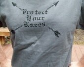 Skyrim protect your knees t shirt