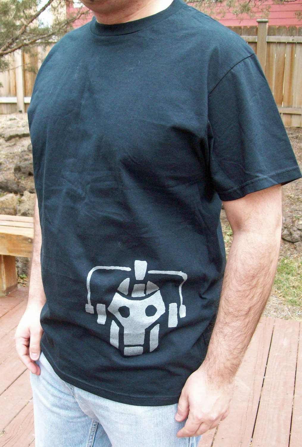 Dr Who Cyberman t shirt