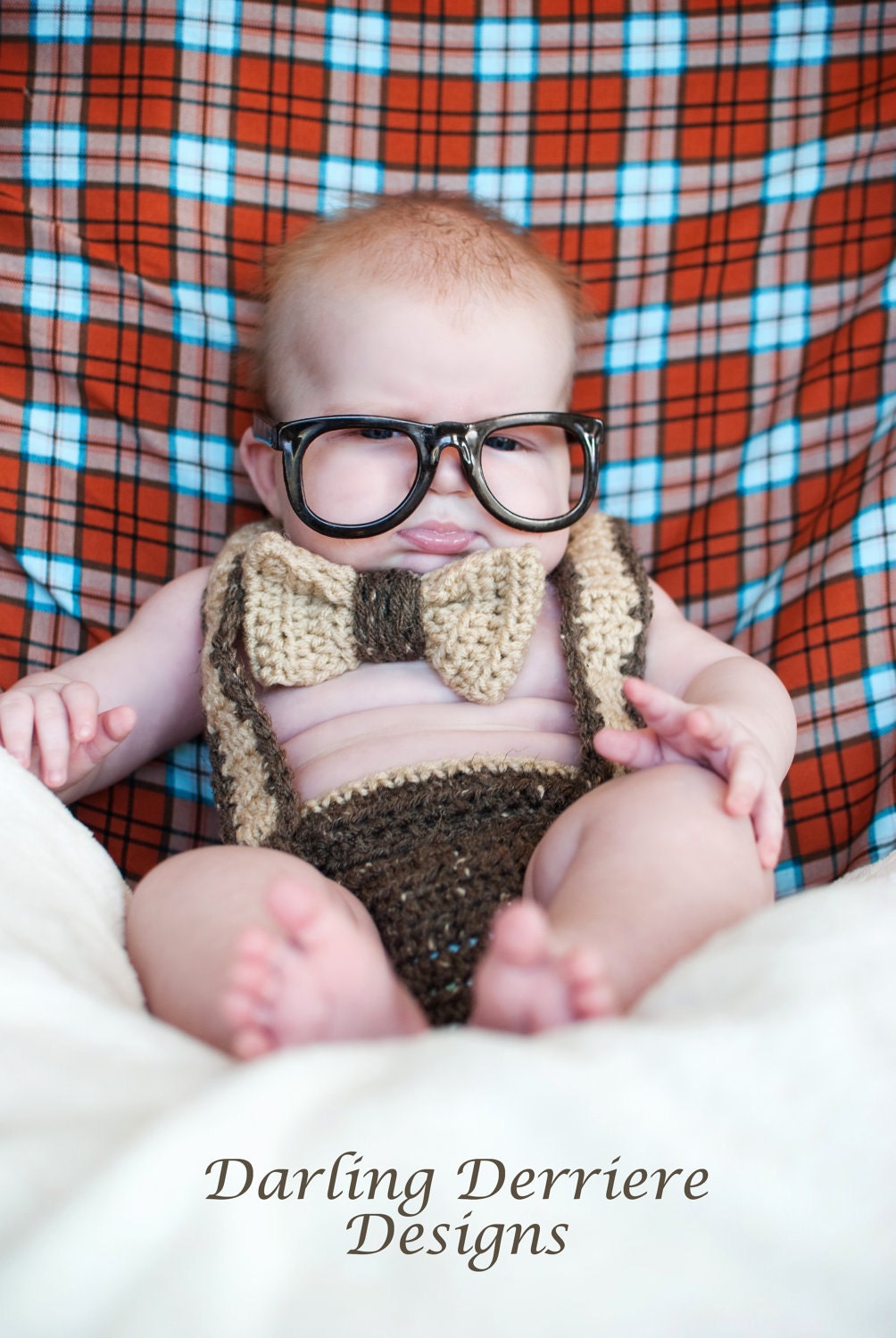 SPECIAL LISTING for Stacy: Diaper Cover Suspenders and Bowtie
