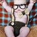 SPECIAL LISTING for Stacy: Diaper Cover Suspenders and Bowtie