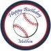 Baseball Theme Party Printable Ticket Invitations, One Hour Printable Photo Card, DIY Birthday Ticket Cards