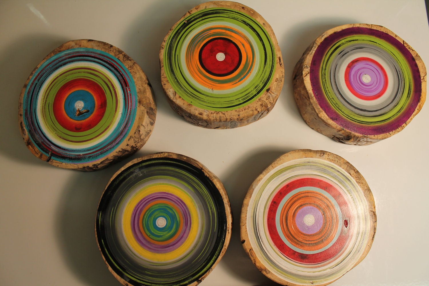 Wall Decor from Reclaimed Wood - Set of 5               (1003-55-5)